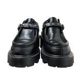 ヴァレンティノ VALENTINO ロックスタッズプラットフォーム S5KU3WO ブラック レザー レディース ローファー