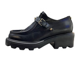 ヴァレンティノ VALENTINO ロックスタッズプラットフォーム S5KU3WO ブラック レザー レディース ローファー