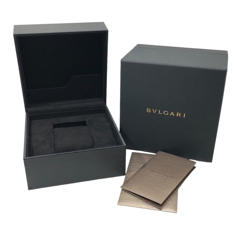 ブルガリ BVLGARI ブルガリブルガリ 102631(BBLW41C7GDLXT) ワインレッド K18WG 手巻き メンズ 腕時計