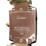 カルティエ Cartier ﾀﾝｸ ﾌﾗﾝｾｰｽﾞ SM W51007Q4 アイボリー YG/SS レディース 腕時計
