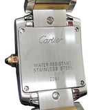 カルティエ Cartier ﾀﾝｸ ﾌﾗﾝｾｰｽﾞ SM W51007Q4 アイボリー YG/SS レディース 腕時計