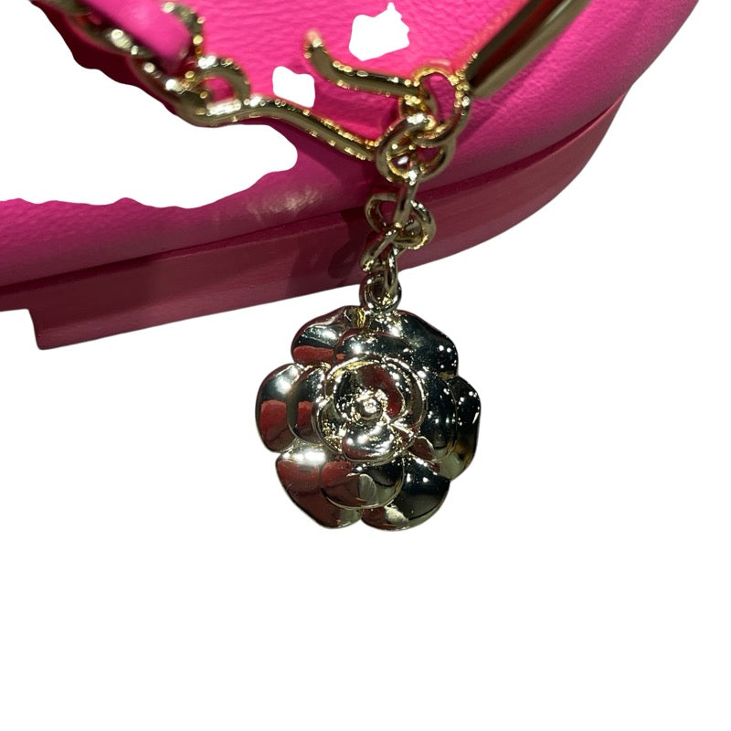 シャネル CHANEL パレリーナ フラット パンプス G38986 ピンク レザー レディース パンプス