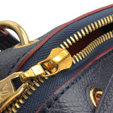 ルイ・ヴィトン LOUIS VUITTON ポンテュPM M43721 ネイビー モノグラムアンプラント レディース ハンドバッグ