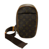 ルイ・ヴィトン LOUIS VUITTON ポシェット・ガンジュ M51870 ブラウン モノグラム・キャンパス レディース ボディバッグ