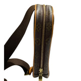 ルイ・ヴィトン LOUIS VUITTON ポシェット・ガンジュ M51870 ブラウン モノグラム・キャンパス レディース ボディバッグ