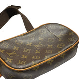 ルイ・ヴィトン LOUIS VUITTON ポシェット・ガンジュ M51870 ブラウン モノグラム・キャンパス レディース ボディバッグ