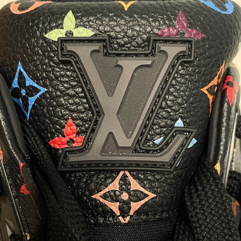 ルイ・ヴィトン LOUIS VUITTON LV×村上隆 1AGZDW マルチカラー レザー レディース スニーカー