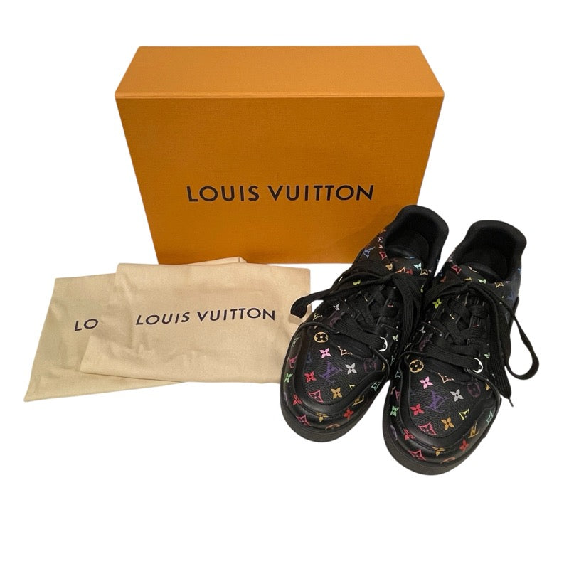 ルイ・ヴィトン LOUIS VUITTON LV×村上隆 1AGZDW マルチカラー レザー レディース スニーカー