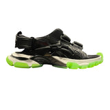 バレンシアガ BALENCIAGA トラックストラップ 655954 ブラック レザー メンズ サンダル
