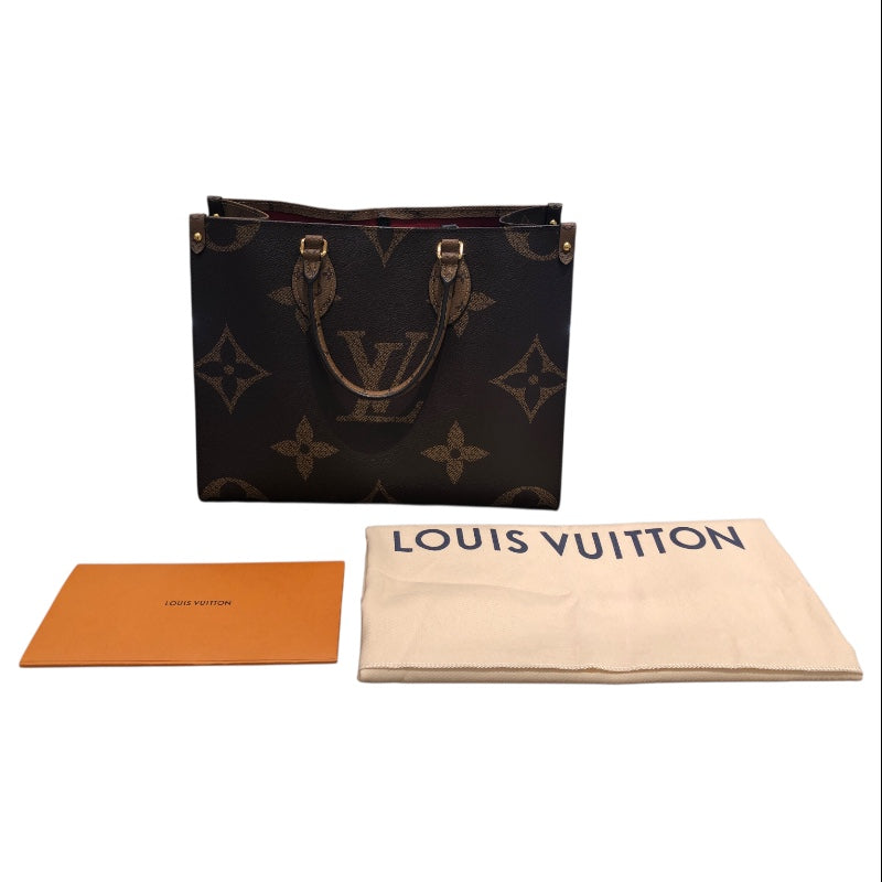 ルイ・ヴィトン LOUIS VUITTON オンザゴーMM M45321 ブラウン モノグラム レディース ハンドバッグ