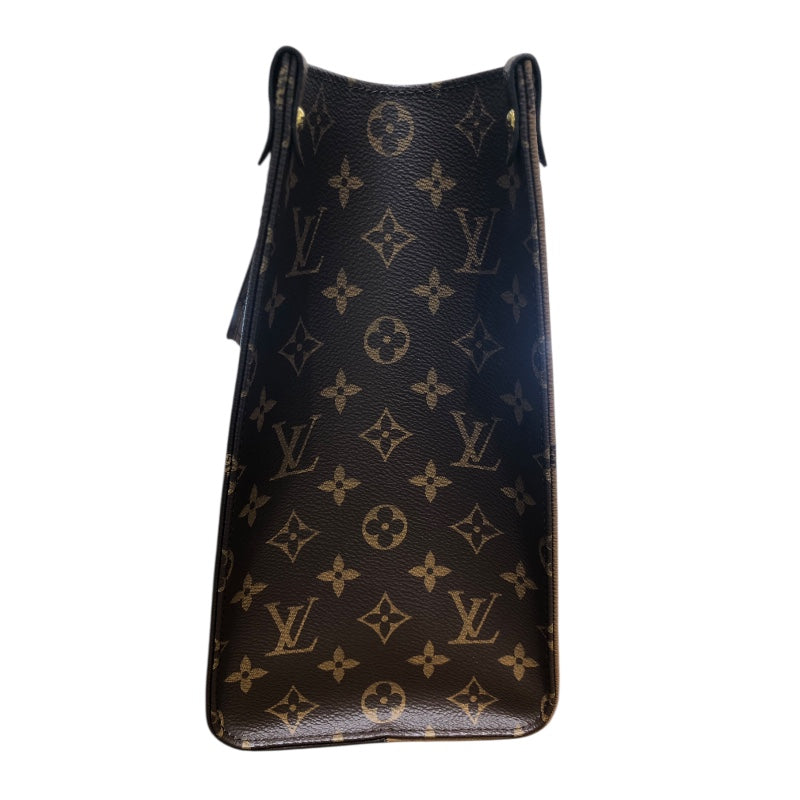 ルイ・ヴィトン LOUIS VUITTON オンザゴーMM M45321 ブラウン モノグラム レディース ハンドバッグ