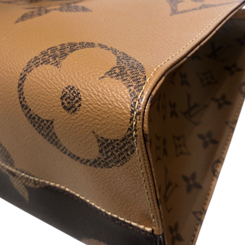 ルイ・ヴィトン LOUIS VUITTON オンザゴーMM M45321 ブラウン モノグラム レディース ハンドバッグ