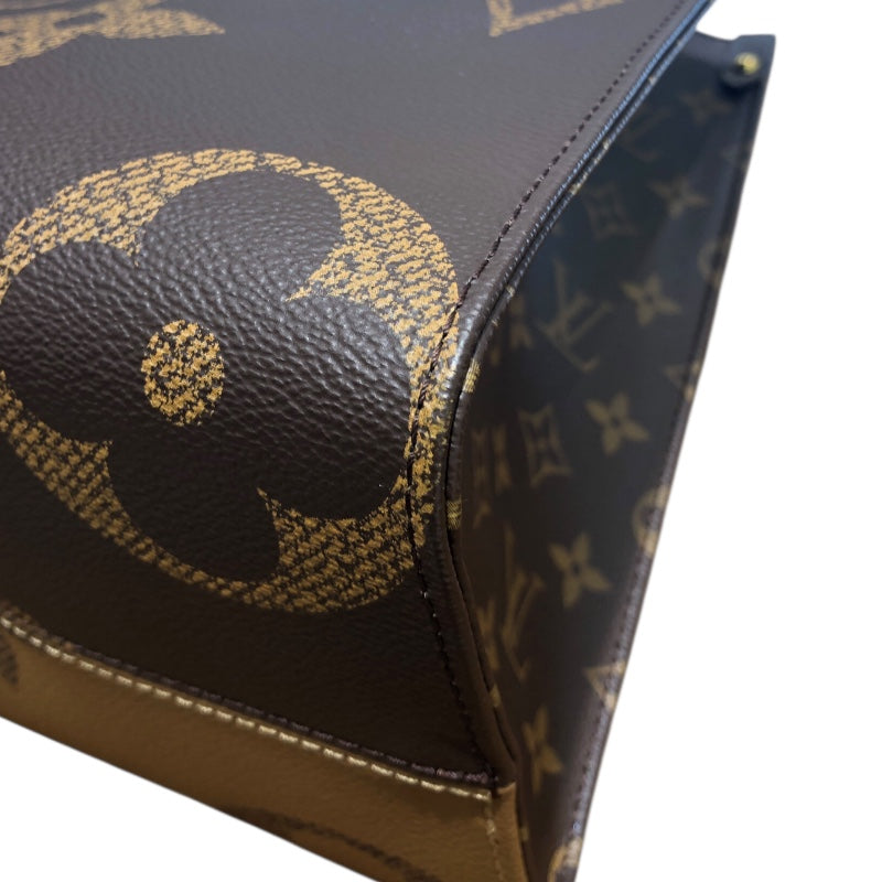 ルイ・ヴィトン LOUIS VUITTON オンザゴーMM M45321 ブラウン モノグラム レディース ハンドバッグ