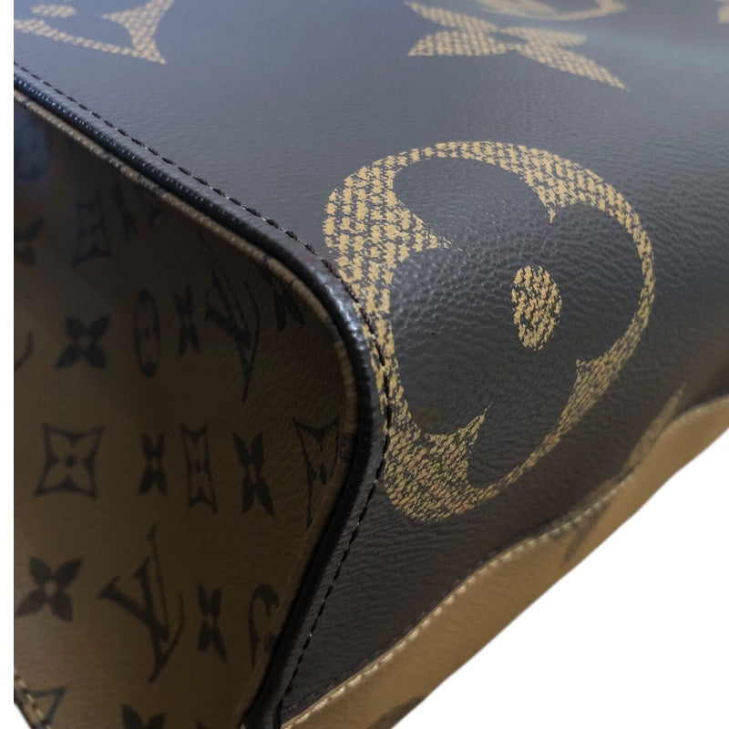 ルイ・ヴィトン LOUIS VUITTON オンザゴーMM M45321 ブラウン モノグラム レディース ハンドバッグ