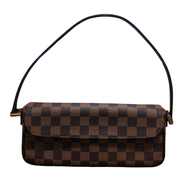 ルイ・ヴィトン LOUIS VUITTON レコレータ N51299 ブラウン ダミエキャンバス レディース ハンドバッグ