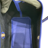 エルメス HERMES ガーデンパーティTPM ブラック/ブルーエレクトリック トワル/ネゴンダ レディース ハンドバッグ