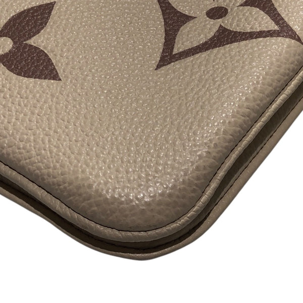 ルイ・ヴィトン LOUIS VUITTON ポシェット・ドゥ―ブルジップ M80084 バイカラー モノグラムアンプラント ショルダーバッグ