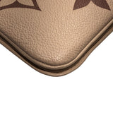 ルイ・ヴィトン LOUIS VUITTON ポシェット・ドゥ―ブルジップ M80084 バイカラー モノグラムアンプラント ショルダーバッグ