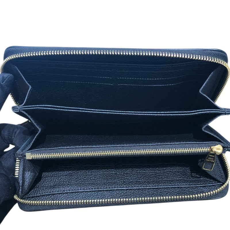 ルイ・ヴィトン LOUIS VUITTON ジッピー・ウォレット M80481 ブラック バイカラー・モノグラム レディース 長財布