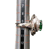 エメラルドリング プラチナ Pt900プラチナ エメラルド ジュエリー