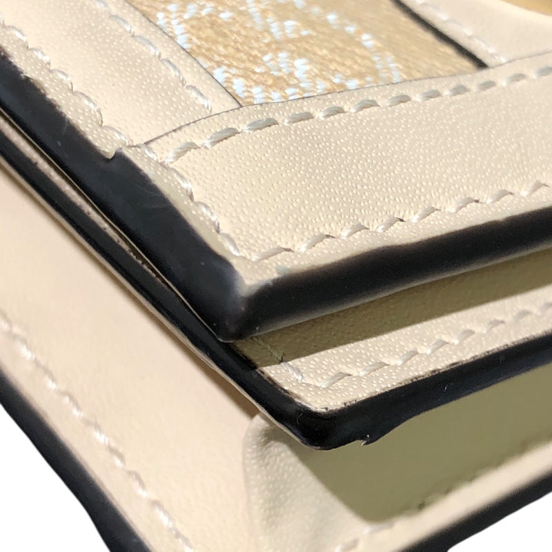 グッチ GUCCI GGﾃデニム カードケースウォレット 523155 ベージュ GGデニム レディース 二つ折り財布 グッチ GUCCI GGﾃデニム カードケースウォレット 523155 ベージュ GG