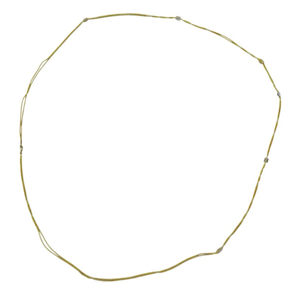 ブシュロン BOUCHERON キャトルロング ネックレス K18YG ジュエリー