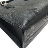 ルイ・ヴィトン LOUIS VUITTON オンザゴーPM Ｍ45653 ノワール モノグラムアンプラントレザー レディース ハンドバッグ