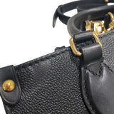 ルイ・ヴィトン LOUIS VUITTON オンザゴーPM Ｍ45653 ノワール モノグラムアンプラントレザー レディース ハンドバッグ