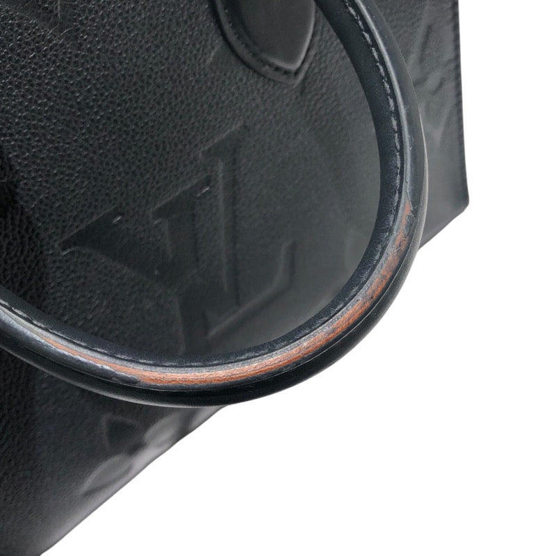 ルイ・ヴィトン LOUIS VUITTON オンザゴーPM Ｍ45653 ノワール モノグラムアンプラントレザー レディース ハンドバッグ