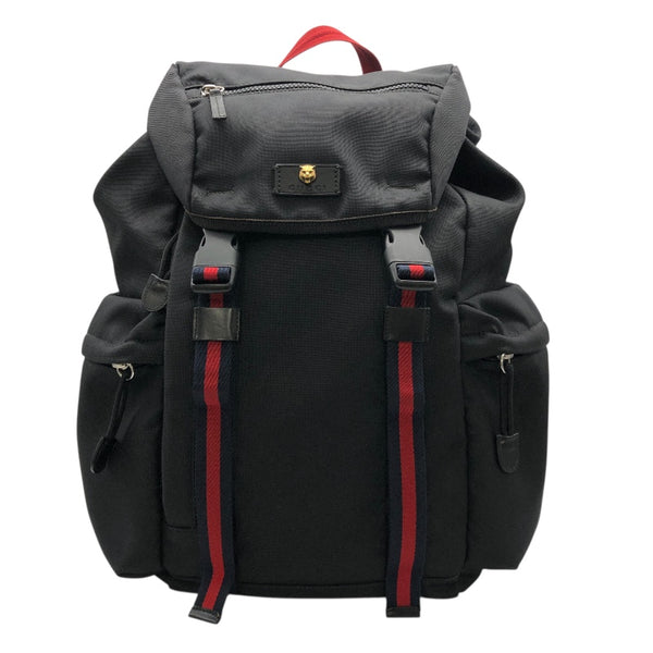 グッチ GUCCI シェリーライン バックパック 429037 ブラック ナイロン