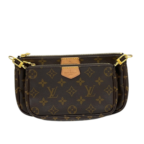 ルイ・ヴィトン LOUIS VUITTON ミュルティ・ポシェット・アクセソワール M44813 ブラウン モノグラム レディース ショルダーバッグ
