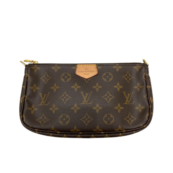 ルイ・ヴィトン LOUIS VUITTON ミュルティ・ポシェット・アクセソワール M44813 ブラウン モノグラム レディース ショルダーバッグ