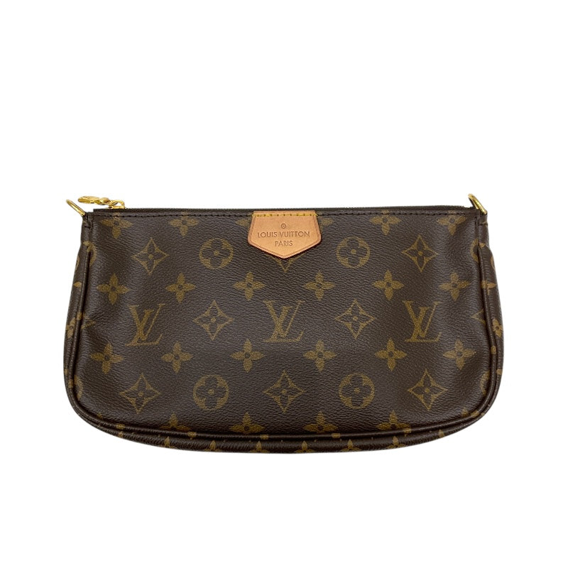 ルイ・ヴィトン LOUIS VUITTON ミュルティ・ポシェット・アクセソワール M44813 ブラウン モノグラム レディース ショルダーバッグ