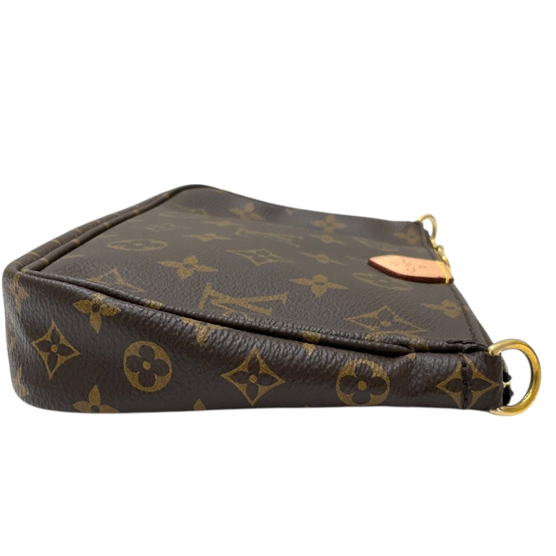ルイ・ヴィトン LOUIS VUITTON ミュルティ・ポシェット・アクセソワール M44813 ブラウン モノグラム レディース ショルダーバッグ