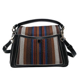 トッズ TOD’S ダブルT２WAYバッグ レザー・編み込み レディース ショルダーバッグ