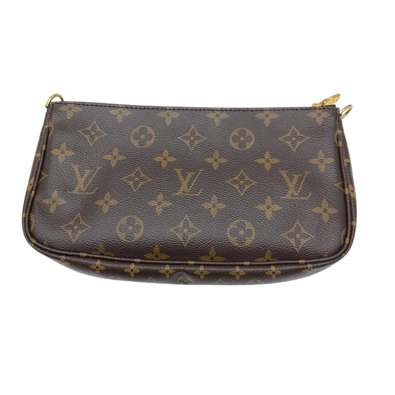 ルイ・ヴィトン LOUIS VUITTON ミュルティ・ポシェット・アクセソワール M44813 ブラウン モノグラム レディース ショルダーバッグ