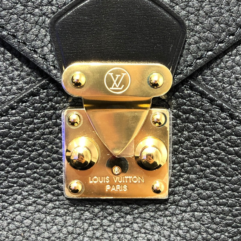 ルイ・ヴィトン LOUIS VUITTON スクエア― M55334 ブラック×GD金具