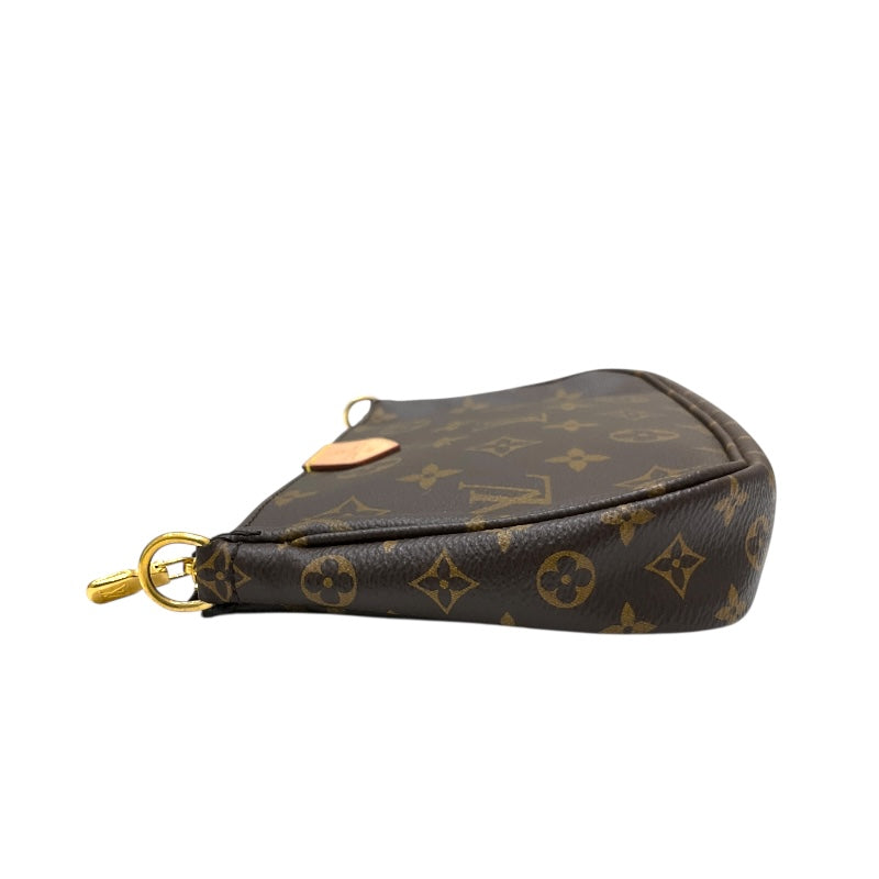 ルイ・ヴィトン LOUIS VUITTON ミュルティ・ポシェット・アクセソワール M44813 ブラウン モノグラム レディース ショルダーバッグ