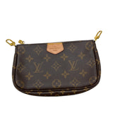 ルイ・ヴィトン LOUIS VUITTON ミュルティ・ポシェット・アクセソワール M44813 ブラウン モノグラム レディース ショルダーバッグ
