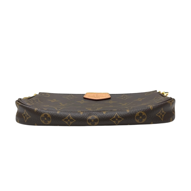 ルイ・ヴィトン LOUIS VUITTON ミュルティ・ポシェット・アクセソワール M44813 ブラウン モノグラム レディース ショルダーバッグ