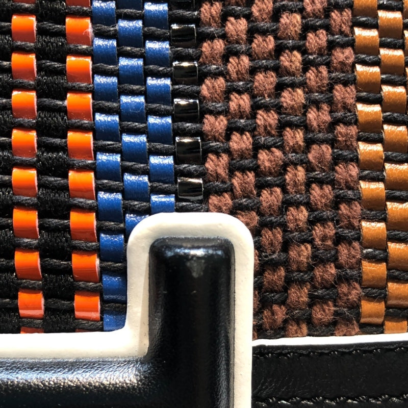 トッズ TOD’S ダブルT２WAYバッグ レザー・編み込み レディース ショルダーバッグ