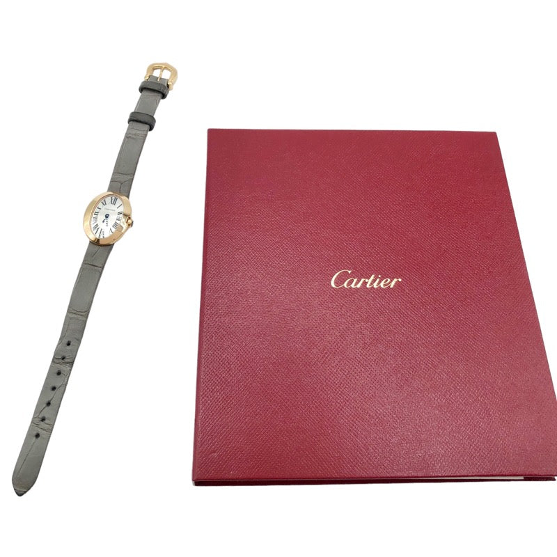 カルティエ Cartier ミニベニュワール W8000017 シルバー K18ピンクゴールド レディース 腕時計