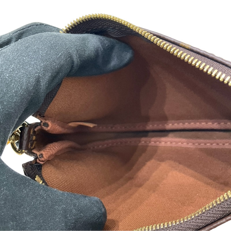 ルイ・ヴィトン LOUIS VUITTON ミュルティ・ポシェット・アクセソワール M44813 ブラウン モノグラム レディース ショルダーバッグ