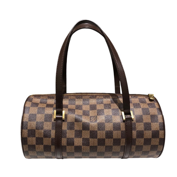 ルイ・ヴィトン LOUIS VUITTON パピヨン30 N51303 ブラウン ダミエ レディース ハンドバッグ