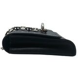 エルメス HERMES シェーヌダンクル コンパクトウォレット W刻 ブラック シェーブル レディース その他小物