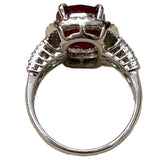 ルビーリング Pt900プラチナ ルビー ジュエリー