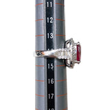 ルビーリング Pt900プラチナ ルビー ジュエリー