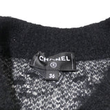 シャネル CHANEL スター＆ココマークニットセーター P74520 ホワイト ブラック カシミヤ レディース ニット