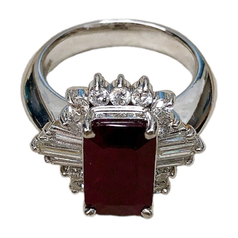 ルビーリング pt900 Del-Migliore ルビーリング pt900 Del-Migliore ルビーリング pt900 Del-Migliore