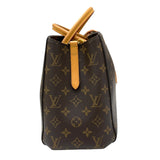ルイ・ヴィトン LOUIS VUITTON モンテーニュMM M41056 ブラウン モノグラム レディース ショルダーバッグ